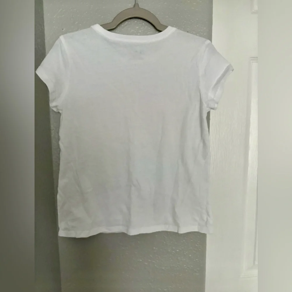 The Children's Place White Birthday Girl Tee Size M7/8